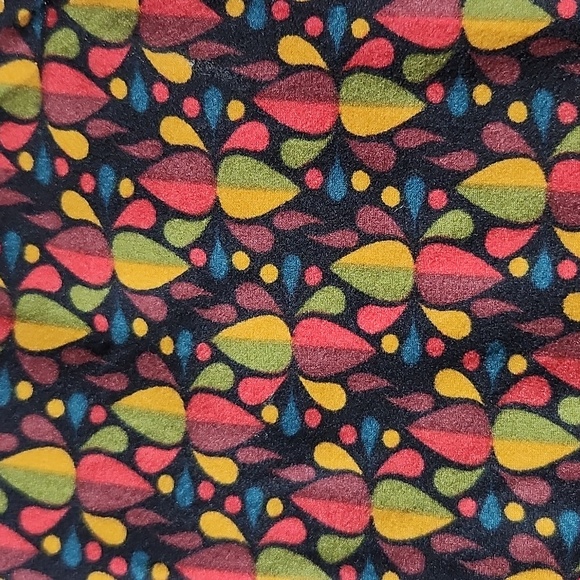 LULAROE LLR OS Patterned Buttery Soft Legging One Size - Picture 1 of 2